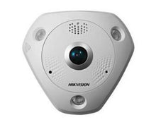 Load image into Gallery viewer, HIKVISION DS-2CD63C5G0E-IS 12MP IR Network Fisheye Dome Camera with Alarm and Audio Inputs and Outputs and Built-in Heater, RJ45 Connection