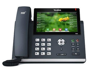 Yealink SIP-T48G Gbit VoIP Phone Ultra-Elegant Touchscreen (Renewed)
