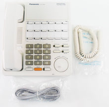 Load image into Gallery viewer, Panasonic KX-T7420 12-Button Non-Display Speakerphone - Refurbished (White)
