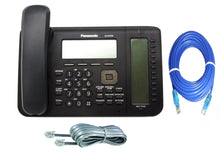 Load image into Gallery viewer, PANASONIC KX-NT556-B 6-LINE BACKLIT LCD DISPLAY IP PHONE BLACK Renewed