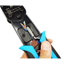 Load image into Gallery viewer, Simply45 Universal RJ45 Crimp Tool for Standard WE/SS 8P8C Unshielded &amp; Internal Ground
