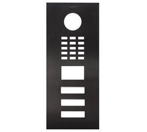 DoorBird Faceplate for D2103V IP Video Door Station Brushed Titanium (V4A)