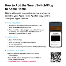 Load image into Gallery viewer, TP-Link Kasa Smart Wi-Fi Light Switch, HomeKit KS200