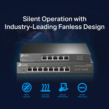 Load image into Gallery viewer, TP-Link TL-SG108-M2 | 8 Port Multi-Gigabit Unmanaged Network Switch, Ethernet Splitter | 2.5G Bandwidth | Plug & Play | Desktop/Wall-Mount | Fanless Metal Design | Limited Lifetime Protection