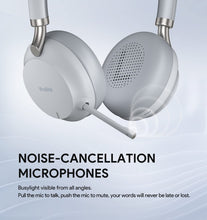 Load image into Gallery viewer, Yealink BH72 Bluetooth Headset with Wireless Charging Stand, Teams Zoom Certified, Noise Canceling Microphone, Retractable Hidden Microphone Arm,35 Hrs Talk Time