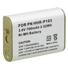 Load image into Gallery viewer, Everydaysource Compatible With PANASONIC HHR-P103 Cordless Phone Ni-MH Battery TYPE 25 New
