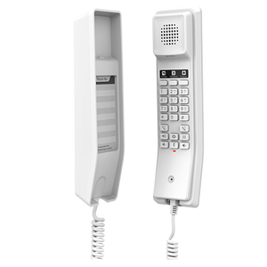 Grandstream Compact Hotel Phone w/ built-in WiFi - White GHP610W