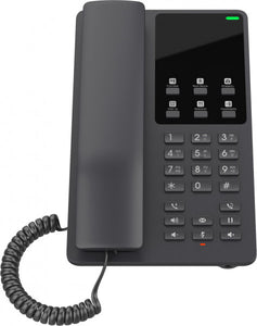 Grandstream Desktop Hotel Phone w/ built-in WiFi - Black GHP621W