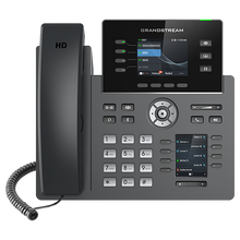 Load image into Gallery viewer, Grandstream 4 Lines, 4 SIP Accounts, 2.8 in + 2.4 in scrn, PoE + GigE, Color GRP2614