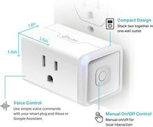 Load image into Gallery viewer, TP-Link Kasa Smart Wi-Fi Plug Mini, 4-Pack HS103P4
