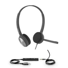 Load image into Gallery viewer, Yealink UH36-DUAL UH36 Dual Wired USB Headset - USB 2.0, 3.5mm Jack, Certified for use with Microsoft Teams