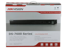 Load image into Gallery viewer, Hikvision 8CH PoE Embedded Plug & Play NVR Network Video Recorder DS-7608NI-E2/8P Supports up to 4TB HDD (Not Included) Support upgrade English version