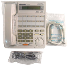 Load image into Gallery viewer, Panasonic KX-T7431 White 1-Line Backlit LCD Display (Discoloration on Buttons)
