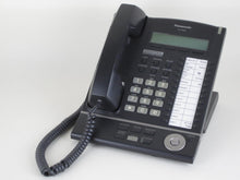 Load image into Gallery viewer, Panasonic KX-T7633-B Digital Telephone Black 3-Line LCD Proprietary Phone Requires Panasonic PBX
