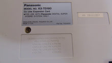 Load image into Gallery viewer, Panasonic KX-TD180-4 CO Card (Certified Refurbished)
