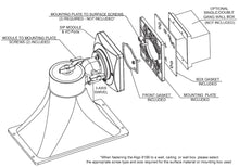 Load image into Gallery viewer, Algo 8196 SIP PoE+ High Power Paging Speaker and IP Loud Ringer