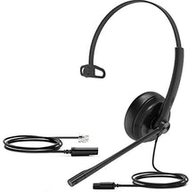 Load image into Gallery viewer, Yealink YHS34 Mono Analog Wired Headset - QD to RJ9  YHS34-MONO
