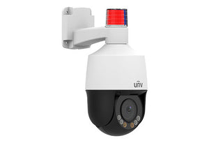 Uniview UNV 2MP Light&Sound Alarm PTZ Camera (2.8mm-12mm, Two-Way Audio, Starlight, Auto Tracking) IPC6312LFW-AX4C-VG