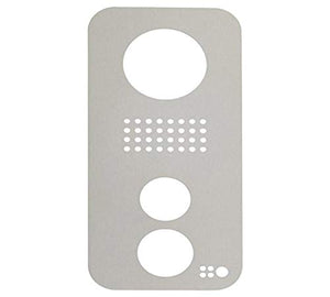 DoorBird Faceplate for D21xKV IP Video Door Station Brushed Salt Water Resistant (V4A)