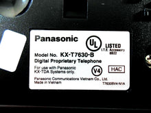 Load image into Gallery viewer, Panasonic KX-T7630-B 24-Button 3-Line LCD Display Telephone (Renewed)