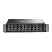 Load image into Gallery viewer, TP-Link 14-slot unmanaged media converter chassis TL-MC1400