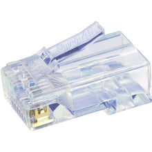Load image into Gallery viewer, Simply45 Cat 5e/6/6a STP Shielded Internal Ground RJ45 Standard Modular Plug (50-Piece Jar)