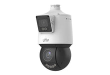 Load image into Gallery viewer, Uniview UNV 4MP 4inch Dual Lens PTZ, White Light IPC94144SFW-X25-F40C