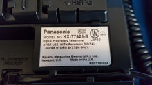 Load image into Gallery viewer, Panasonic KX-T7425-B Black Phone (Renewed)