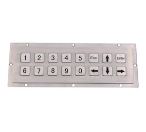 DoorBird Keypad Module with 12x Stainless Steel Keys for DoorBird D2101KV Bronze-Finish(V4A)