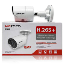 Load image into Gallery viewer, Hikvision DS-2CD2083G0-I 8.0MP 4K UltraHD Exir Bullet Camera IR, 4.0mm, IP67 Weatherproof