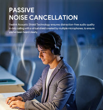 Load image into Gallery viewer, Yealink BH72 Bluetooth Headset with Wireless Charging Stand, Teams Zoom Certified, Noise Canceling Microphone, Retractable Hidden Microphone Arm,35 Hrs Talk Time