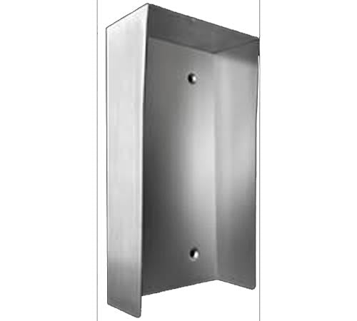 DoorBird Protective-Hood for D2101V Video Video Door Stations, Stainless Steel V2A, Brushed