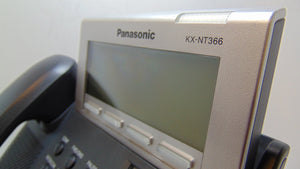 Panasonic KX-NT366 IP Phone Black (Certified Refurbished)