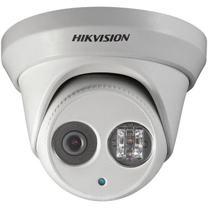 Hikvision OEM 2.8MM Turret Compatible as DS-2CD2332-I 2048 X 1536 Network Surveillance Camera, Weatherproof, 3 MP, Gray/White No logo