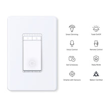 Load image into Gallery viewer, TP-Link Smart Wi-Fi Light Switch, Dimmer, Matter Tapo S505D
