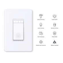 Load image into Gallery viewer, TP-Link Smart Wi-Fi Light Switch, Dimmer, Matter Tapo S505D