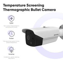 Load image into Gallery viewer, Hikvision Body Temperature Screening Thermographic Bullet Camera DS-2TD2617B-6/PA