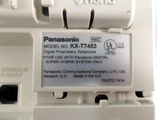 Load image into Gallery viewer, PANASONIC KX-T7453 3-LINE Backlit LCD Display Speaker Phone - (White) Refurbished