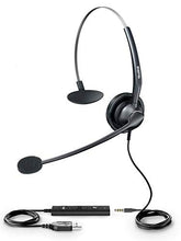 Load image into Gallery viewer, Yealink Wideband USB Headset for IP Phones or Computers 3.5mm or SB Option UH33 YEA-UH33
