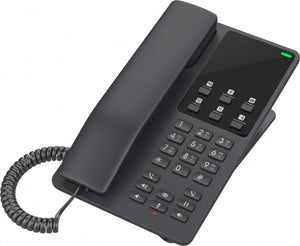 Grandstream Desktop Hotel Phone - Black GHP621