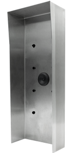Doorbird Protective-Hood for D2101KV Video Door Station, stainless steel V4A, brushed, for in use with surface mounting housing