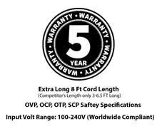 Load image into Gallery viewer, 9V AC Adapter Power Supply Compatible with Panasonic KX-A239 Extra 8 Feet Cord