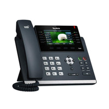 Load image into Gallery viewer, Yealink SIP-T46S Wired handset 16lneas LCD Negro - Telfono IP (LCD, 480 x 272 Pixeles, 10.9 cm (4.3"), 16 lneas, 1000 entradas, CNG,G.711Mu,G.711a,G.722,G.723.1,G.726,G.729ab,VAD,iLBC)