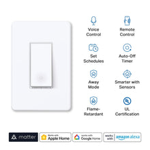 Load image into Gallery viewer, TP-Link Smart Wi-Fi Light Switch, 2-pack Tapo S505(2-pack)