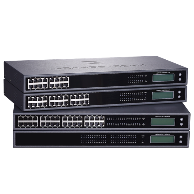 Grandstream 48 FXS, 1 GigE, near HD quality audio, GDMS Support GXW4248 v2