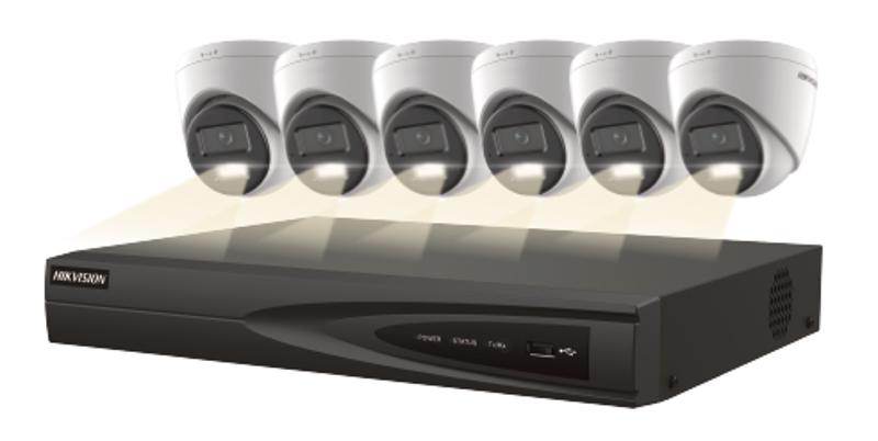 Hikvision 4 MP Turret PoE Kit EKI-K82T46H