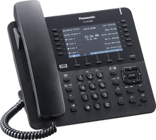 Load image into Gallery viewer, Panasonic KX-NT680-B 4.3" COLOR LCD 12X4 KEYS IP PHONE BLACK (Refurbished)
