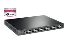 Load image into Gallery viewer, TP-Link T1600G-52PS JetStream 48-Port Gigabit Smart PoE+ Switch with 4 SFP Slots
