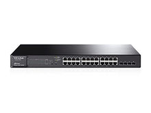 Load image into Gallery viewer, TP-LINK T1600G-28PS 24-Port Gigabit PoE+ Smart Switch Gigabit Ethernet (10/100/1000) Power over Ethernet (PoE) Black
