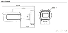 Load image into Gallery viewer, iDS-2CD7A26G0/P-IZHS DeepinView 2MP Ultra-Low Light Outdoor LPR Network Bullet Camera with 2.8 to 12 mm Varifocal Lens, US Version, RJ45 Connection DS-2CD7A26G0/P-IZHS
